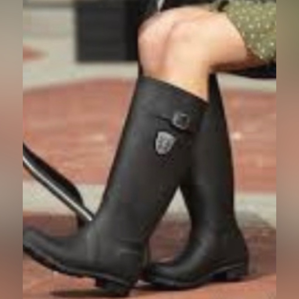 Kamik Black Knee-High Rain Boots